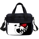 Cartoon Print Danganronpa Lunch Bag Kids Tote Thermal Bag For Boy And Girl