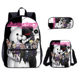 YOIYEN Wholesale Danganronpa Boys School Backppack Set School Bag With Satchel For Kids