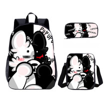 YOIYEN Wholesale 3 PCS School Bag Danganronpa Cartoon School Backpack Set Back To School Gift