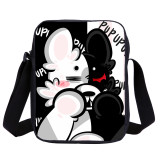 Wholesale Cartoon Print Danganronpa Crossbody Messenger Bag Kids Small Satchel Bag