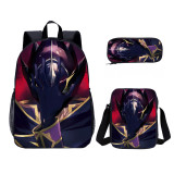 YOIYEN Wholesale 3 PCS School Bag CODE GEASS Lelouch of the Rebellion School Backpack Set Back To School Gift