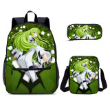 YOIYEN Wholesale CODE GEASS Lelouch of the Rebellion School Backppack Set School Bag With Satchel For Kids