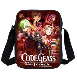 Wholesale CODE GEASS Lelouch of the Rebellion Crossbody Messenger Bag Kids Small Satchel Bag