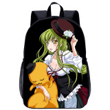 YOIYEN Wholesale Large Backpack Cartoon CODE GEASS Lelouch of the Rebellion School Bag Back To School Gift