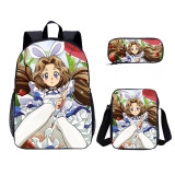 YOIYEN Wholesale 3 PCS School Bag CODE GEASS Lelouch of the Rebellion School Backpack Set Back To School Gift