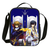 Wholesale School Lunch Bag CODE GEASS Lelouch of the Rebellion Small Tote Thermal Bag For Children