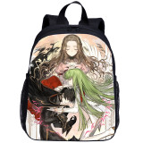 YOIYEN CODE GEASS Lelouch of the Rebellion Toddler Backpack Cartoon Style Little Baby School Bag