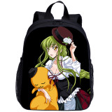 YOIYEN CODE GEASS Lelouch of the Rebellion Toddler Backpack Cartoon Style Little Baby School Bag