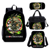 YOIYEN Wholesale Backpack Set 4 Ghost Busters Child School Bag With Lunch Bag