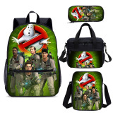 YOIYEN Wholesale Backpack Set 4 Ghost Busters Child School Bag With Lunch Bag