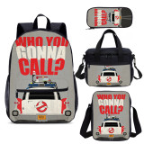 YOIYEN Wholesale Backpack Set 4 Ghost Busters Child School Bag With Lunch Bag