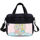 Little Twins Star 2 Person Lunch Bag Kids Tote Thermal Bag For Boy And Girl