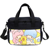 Little Twins Star 2 Person Lunch Bag Kids Tote Thermal Bag For Boy And Girl
