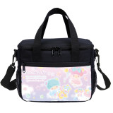 Little Twins Star 2 Person Lunch Bag Kids Tote Thermal Bag For Boy And Girl