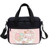 Little Twins Star 2 Person Lunch Bag Kids Tote Thermal Bag For Boy And Girl