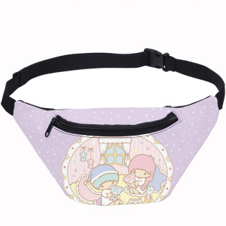 Little Twins Star Waist Bag Casual Sport Fanny Pack For Women And Men