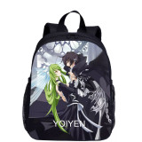 YOIYEN CODE GEASS Lelouch of the Rebellion Toddler Backpack Cartoon Style Little Baby School Bag