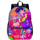 YOIYEN Wholesale Cartoon Backpack Teenager Jojo Bizarre Adventure Boys School Bag Back To School Gift