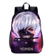 YOIYEN Wholesale Cartoon Backpack Teenager Tokyo Ghoul Boys School Bag Back To School Gift