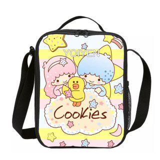 Wholesale School Lunch Bag Little Twins Star Small Tote Thermal Bag For Children