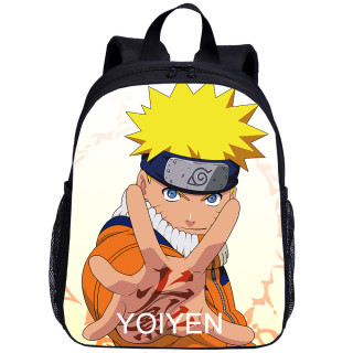 YOIYEN Naruto Print Kawaii Toddler Backpack Cartoon Style Little Baby School Bag