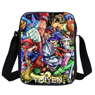 YOIYEN Wholesale Super Smash Bros Crossbody Messenger Bag Kids Small Satchel Bag
