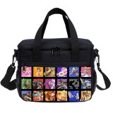 YOIYEN Super Smash Bros 2 Person Lunch Bag Kids Tote Thermal Bag For Boy And Girl