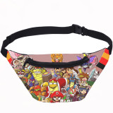 YOIYEN Super Smash Bros Waist Bag Casual Sport Fanny Pack For Women And Men