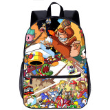 YOIYEN Wholesale Cartoon Backpack Teenager Super Smash Bros School Bag Back To School Gift