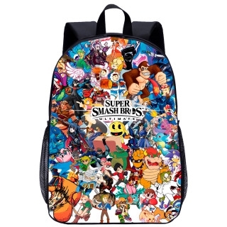 YOIYEN Wholesale Large Backpack Super Smash Bros School Bag Back To School Best Gift