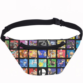 YOIYEN Super Smash Bros Waist Bag Casual Sport Fanny Pack For Women And Men