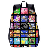 YOIYEN Wholesale Cartoon Backpack Teenager Super Smash Bros School Bag Back To School Gift