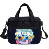 YOIYEN Cuphead 2 Person Lunch Bag Kids Tote Thermal Bag For Boy And Girl