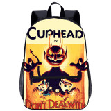 YOIYEN Wholesale Cartoon Backpack Teenager Cuphead School Bag Back To School Gift