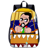 YOIYEN Wholesale Cartoon Backpack Teenager Cuphead School Bag Back To School Gift