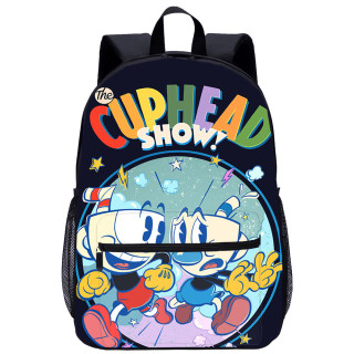 YOIYEN Wholesale Cartoon Backpack Teenager Cuphead School Bag Back To School Gift