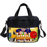 YOIYEN Cuphead 2 Person Lunch Bag Kids Tote Thermal Bag For Boy And Girl