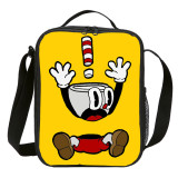 Wholesale School Lunch Bag Cuphead Small Tote Thermal Bag For Children