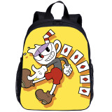 YOIYEN Cuphead Toddler Backpack Cartoon Style Little Baby School Bag
