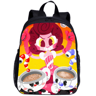 YOIYEN Cuphead Toddler Backpack Cartoon Style Little Baby School Bag