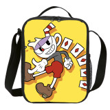 Wholesale School Lunch Bag Cuphead Small Tote Thermal Bag For Children