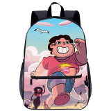 YOIYEN Wholesale Cartoon Backpack Teenager  Steven Universe School Bag Back To School Gift