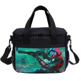 YOIYEN Free Fire 2 Person Lunch Bag Kids Tote Thermal Bag For Boy And Girl