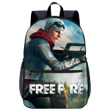 YOIYEN Wholesale Cartoon Backpack Teenager Free Fire School Bag Back To School Gift