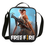 Wholesale School Lunch Bag Free Fire Small Tote Thermal Bag For Children