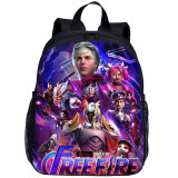 YOIYEN Free Fire Toddler Backpack Cartoon Style Little Baby School Bag