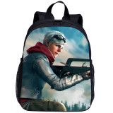 YOIYEN Free Fire Toddler Backpack Cartoon Style Little Baby School Bag