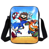 YOIYEN Wholesale Mario VS Sonic Crossbody Messenger Bag Kids Small Satchel Bag