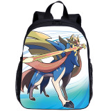 YOIYEN Pokémon Sword  Shield Toddler Backpack Cartoon Style Little Baby School Bag