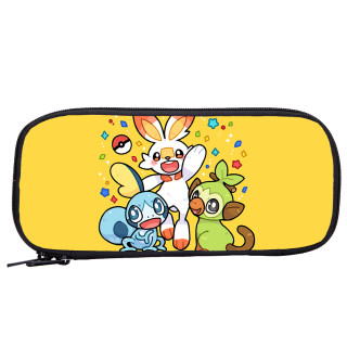 YOIYEN Pokémon Sword Shield School Pencil Bag Roomy School Pencil Box For Children